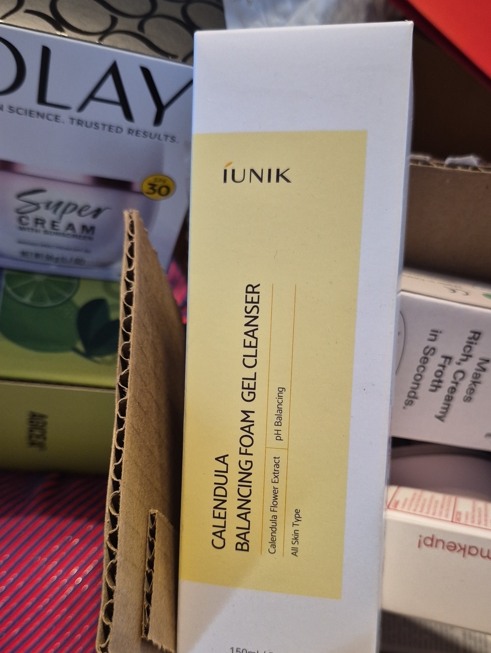 Unik Calendula Balancing Foam Gel Cleanser - Nwt